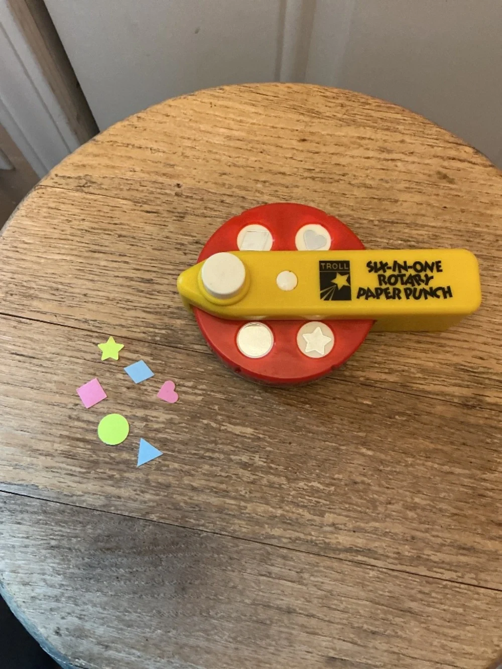 Troll SHAPES Rotary paper punch 6 in 1 Six-in-One